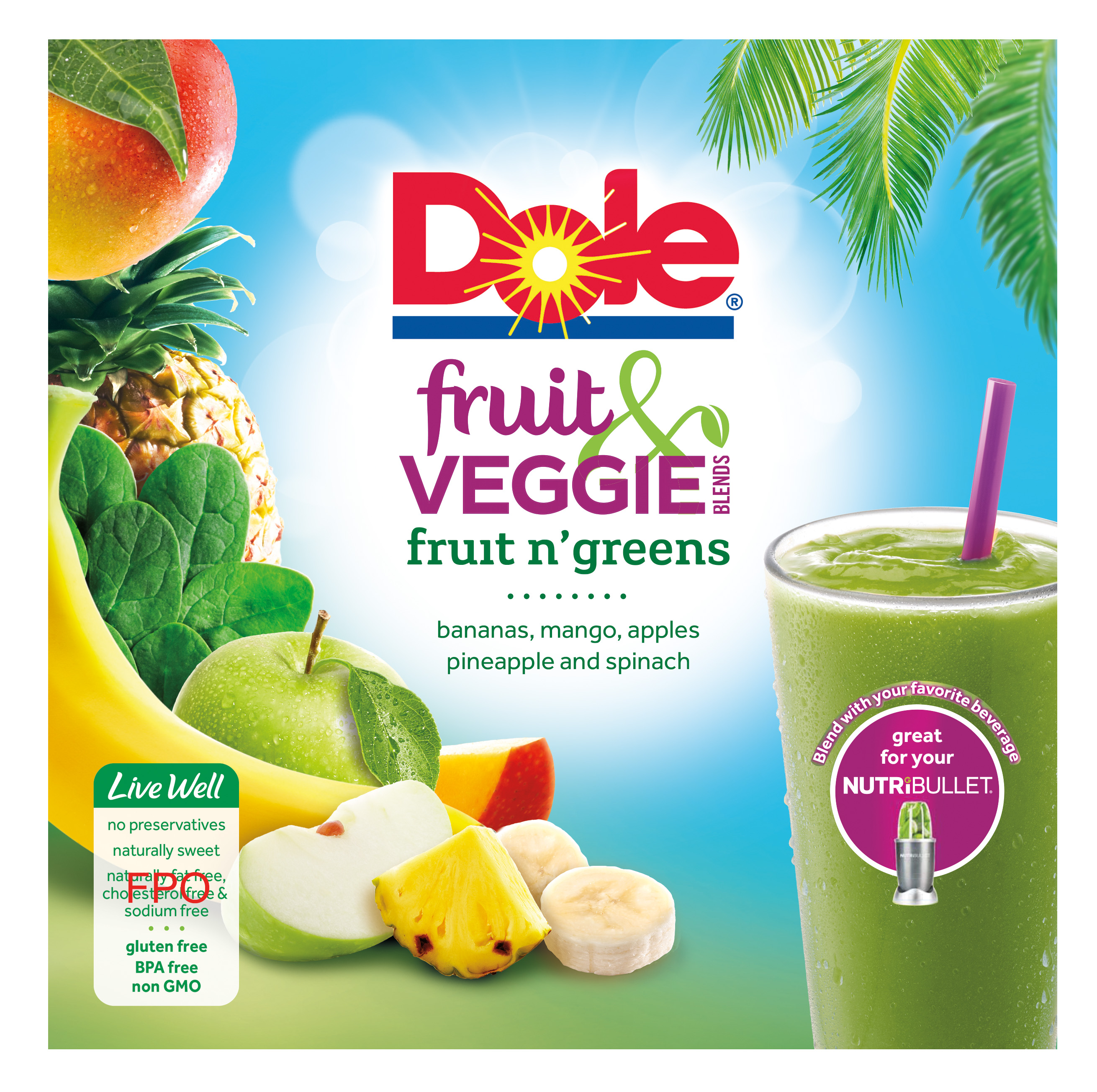 Dole Fruit and Veggie Blends Fruit n Greens Layout CMYK F1